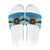 Personalised Tonga Lavengamalie College Slide Sandals Polynesian Ngatu Tribal - Polynesian Pride