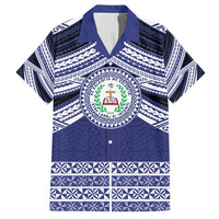 Personalised Tonga Sia'atoutai Theological College Hawaiian Shirt Polynesian Ngatu Tribal