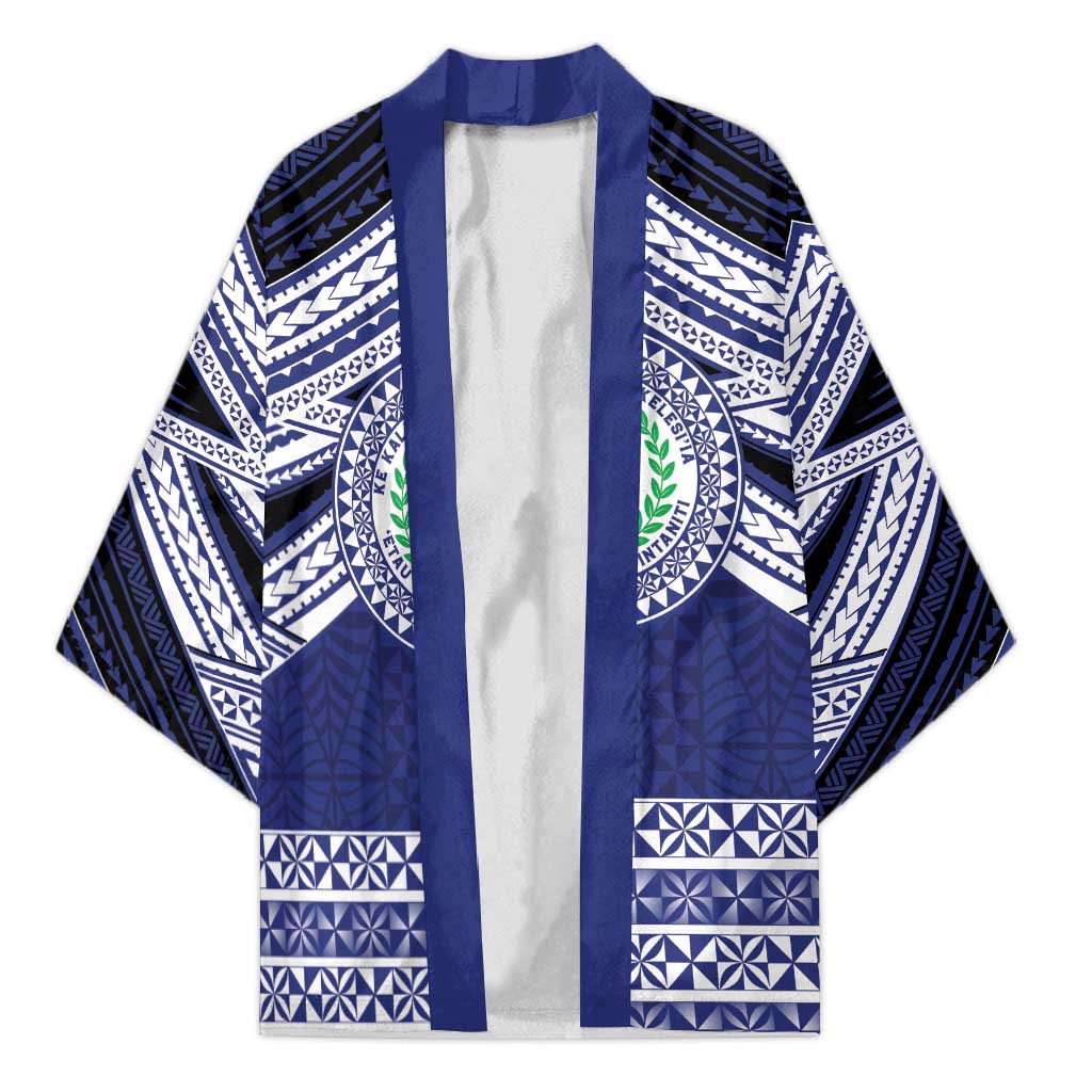Personalised Tonga Sia'atoutai Theological College Kimono Polynesian Ngatu Tribal - Polynesian Pride