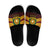 Personalised Tonga Vava'u High School Slide Sandals Polynesian Ngatu Tribal - Polynesian Pride