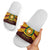 Personalised Tonga Vava'u High School Slide Sandals Polynesian Ngatu Tribal - Polynesian Pride