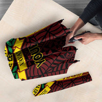 Personalised Tonga Vava'u High School Umbrella Polynesian Ngatu Tribal - Polynesian Pride