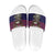 American Samoa Brave Eagle Personalized Slide Sandals National Flag Color - Polynesian Pride