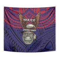 American Samoa Brave Eagle Personalized Tapestry National Flag Color