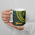 American Samoa Manua Cession Day Personalized Ceramic Mug Polynesian Wave Style - Polynesian Pride
