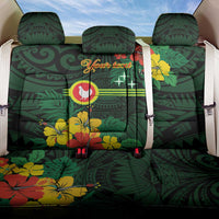 American Samoa Manu'atele Personalized Back Car Seat Cover Manua Island Hibiscus Flowers