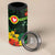 American Samoa Manu'atele Personalized 4 in 1 Can Cooler Tumbler Manua Island Hibiscus Flowers