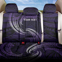Manua Segaula American Samoa High School Personalized Back Car Seat Cover Polynesian Wave Style