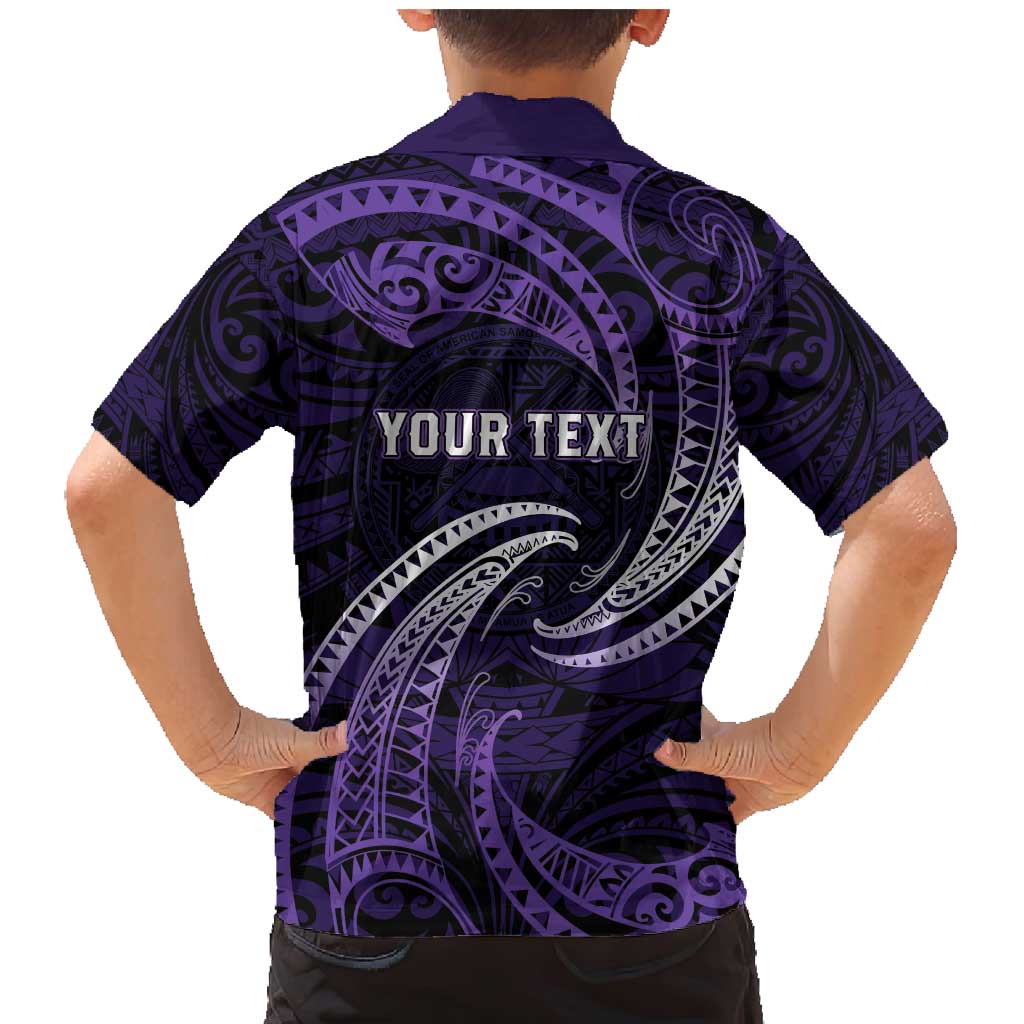 Manua Segaula American Samoa High School Personalized Family Matching Mermaid Dress and Hawaiian Shirt Polynesian Wave Style