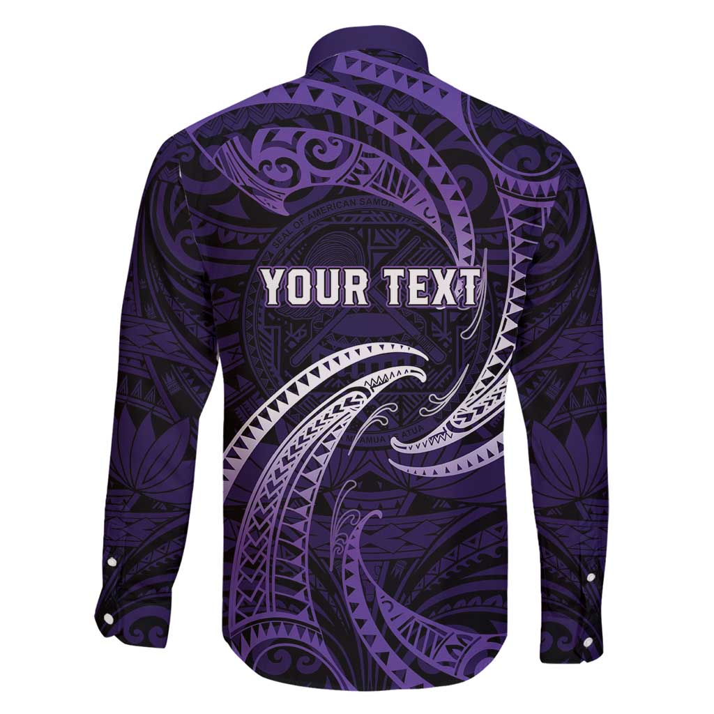 Manua Segaula American Samoa High School Personalized Family Matching Puletasi and Hawaiian Shirt Polynesian Wave Style