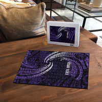 Manua Segaula American Samoa High School Personalized Puzzle Polynesian Wave Style - Polynesian Pride