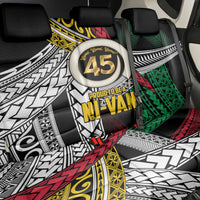 Ni-Van Vanuatu 45th Yumi Yumi Yumi Back Car Seat Cover Vanuatuan Boar Tusk Polynesian Pattern