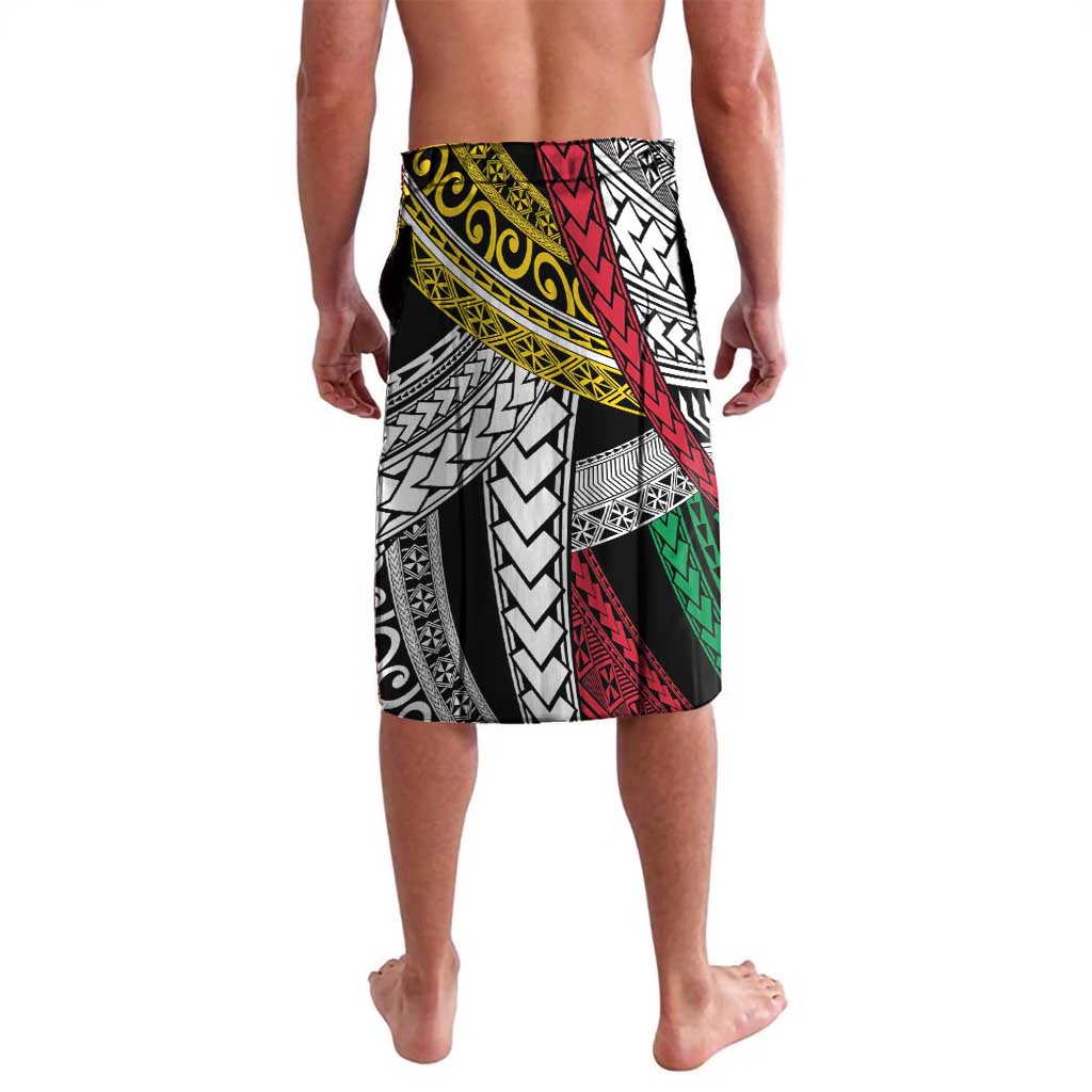 Ni-Van Vanuatu 45th Yumi Yumi Yumi Lavalava Vanuatuan Boar Tusk Polynesian Pattern