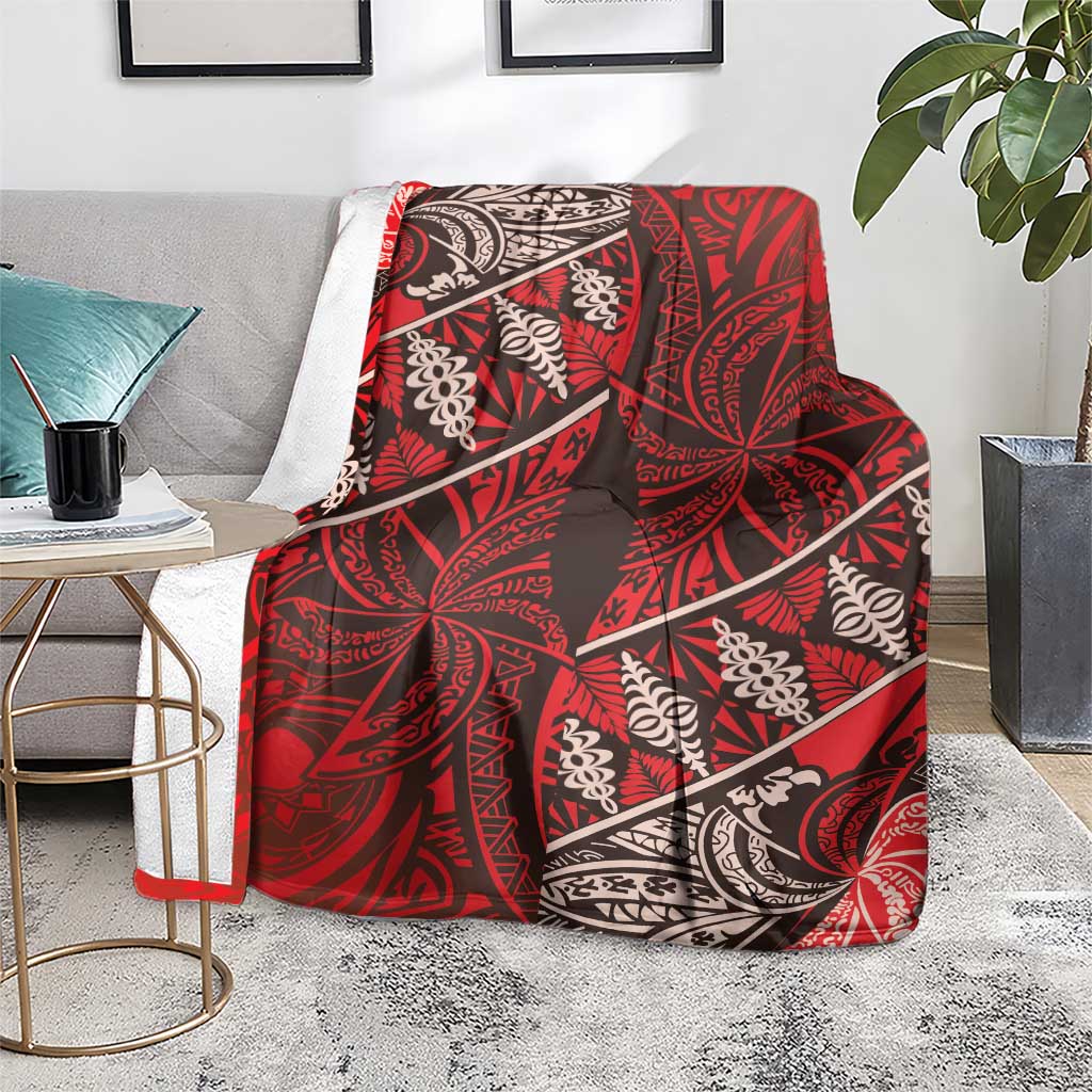 Vintage Ngatu Tribal Tonga Pattern Blanket - Polynesian Pride