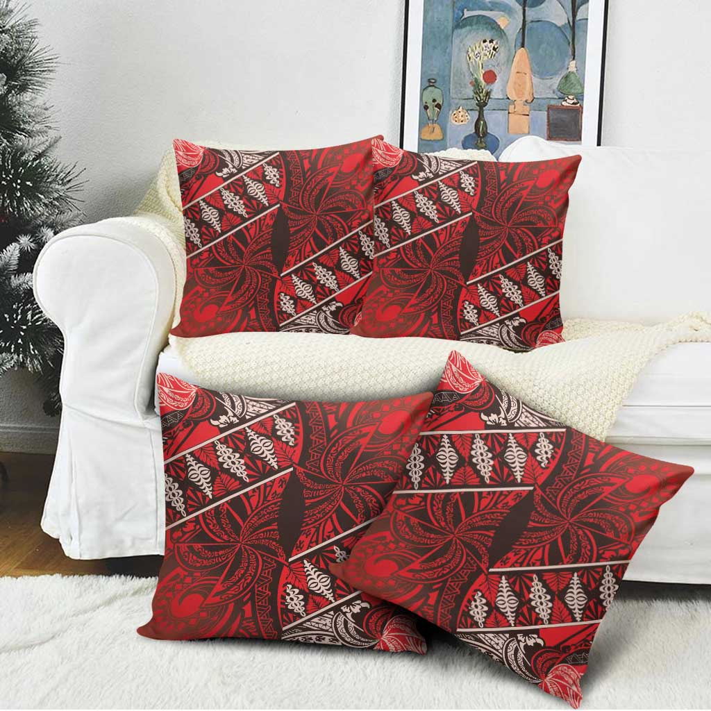 Vintage Ngatu Tribal Tonga Pattern Pillow Cover LT9 - Polynesian Pride