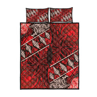 Vintage Ngatu Tribal Tonga Pattern Quilt Bed Set - Polynesian Pride