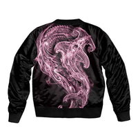 Mawhero Maori Tribal Hammershark Ghost Spirit Bomber Jacket