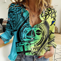 malampa-fiji-day-women-casual-shirt-vanuatu-sand-drawing-with-polynesian-pattern