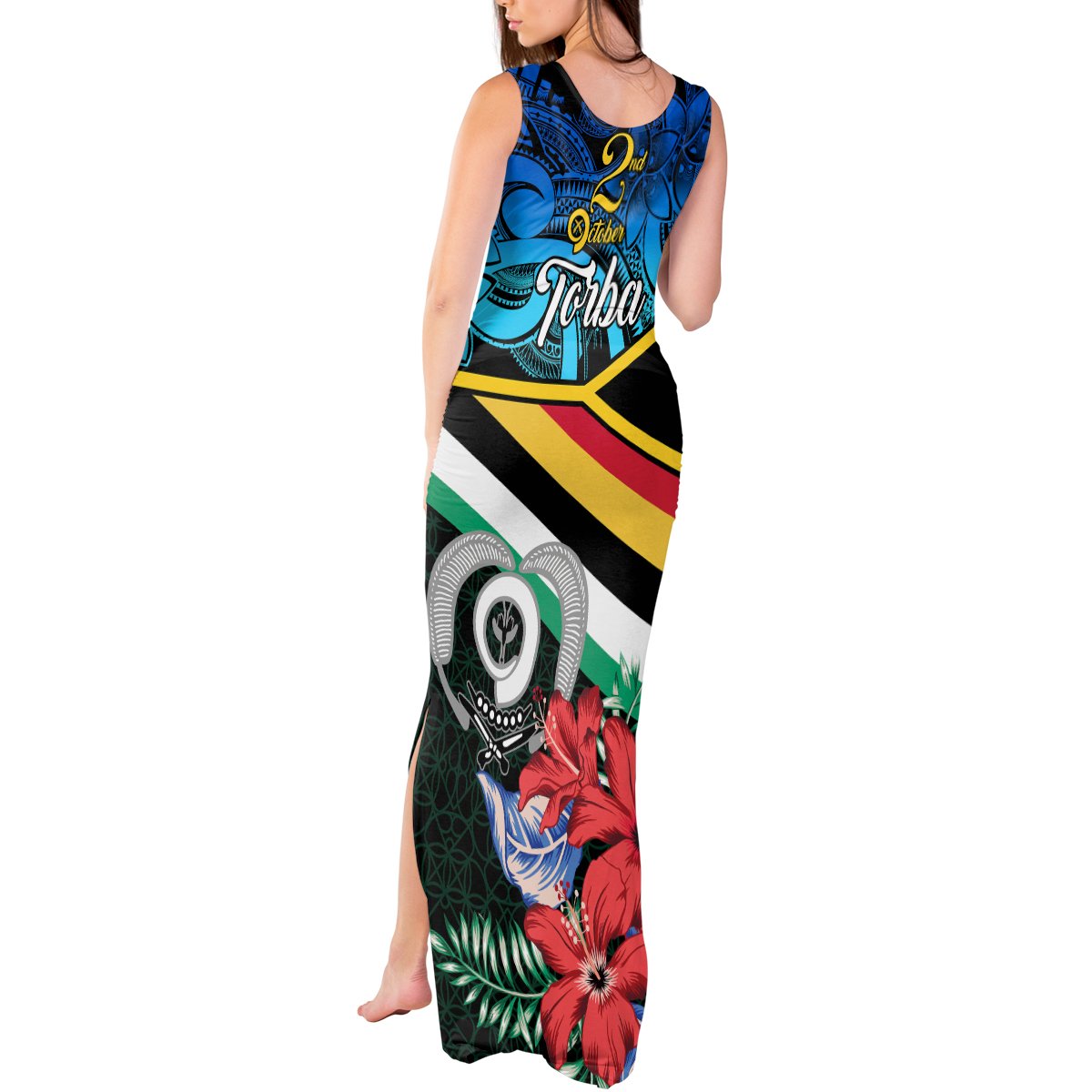 torba-vanuatu-tank-maxi-dress-sand-drawing-with-polynesian-pattern