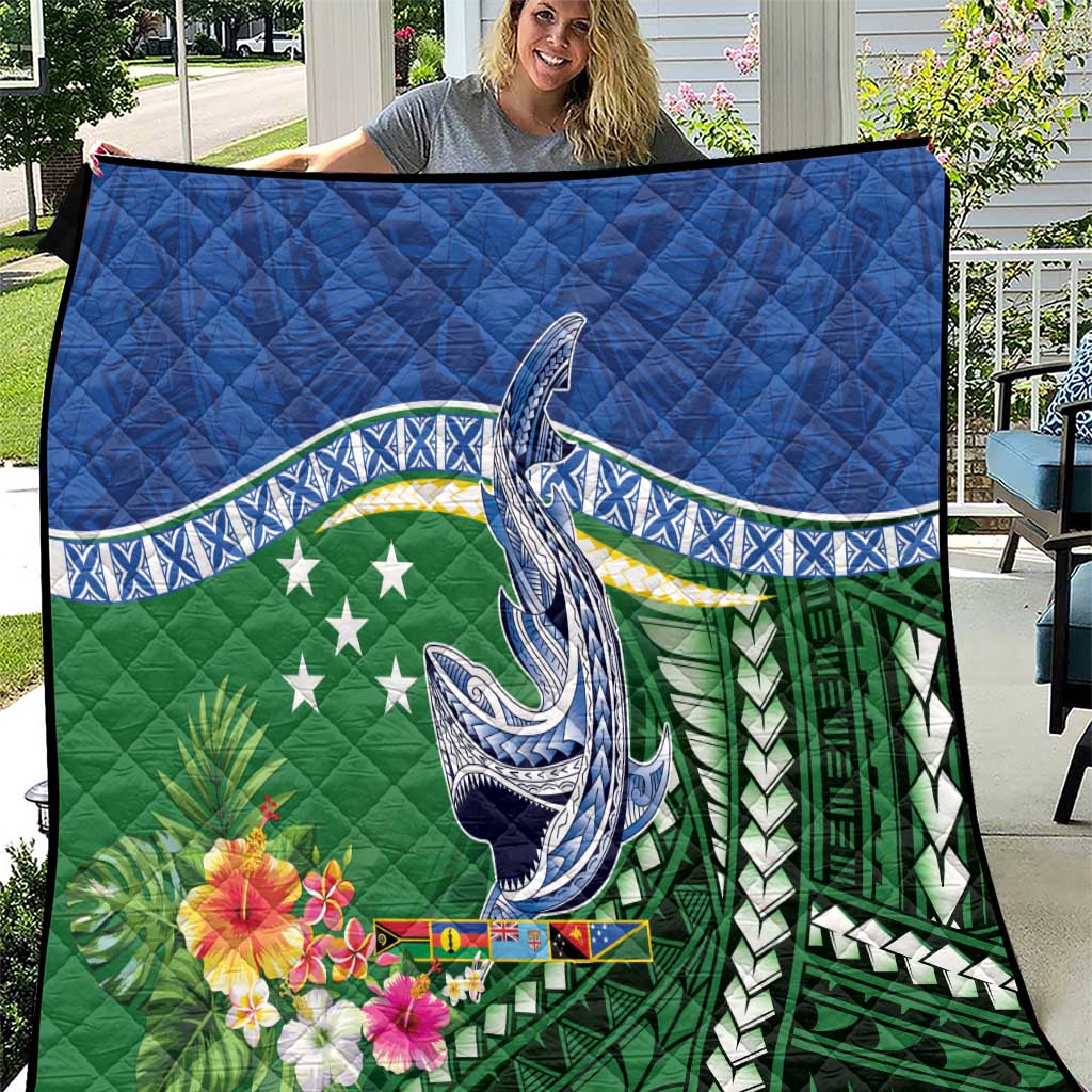 Melanesian Solomon Islands Quilt Tropical Shark Tattoo