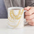 Aloha Lei Onaona Ceramic Mug Beige Hawaiian Tribal Pattern - Polynesian Pride
