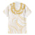 Aloha Lei Onaona Family Matching Long Sleeve Bodycon Dress and Hawaiian Shirt Beige Hawaiian Tribal Pattern