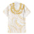 Aloha Lei Onaona Family Matching Mermaid Dress and Hawaiian Shirt Beige Hawaiian Tribal Pattern