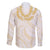 Aloha Lei Onaona Family Matching Off Shoulder Maxi Dress and Hawaiian Shirt Beige Hawaiian Tribal Pattern