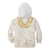 Aloha Lei Onaona Kid Hoodie Beige Hawaiian Tribal Pattern