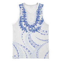 Aloha Lei Onaona Basketball Jersey Navy Blue Hawaiian Tribal Pattern - Polynesian Pride