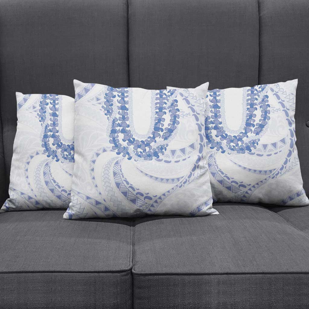 Aloha Lei Onaona Pillow Cover Navy Blue Hawaiian Tribal Pattern - Polynesian Pride