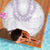 Aloha Lei Onaona Beach Blanket Purple Hawaiian Tribal Pattern