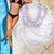 Aloha Lei Onaona Beach Blanket Purple Hawaiian Tribal Pattern