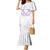 Aloha Lei Onaona Family Matching Mermaid Dress and Hawaiian Shirt Purple Hawaiian Tribal Pattern
