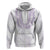 Aloha Lei Onaona Hoodie Purple Hawaiian Tribal Pattern