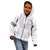 Aloha Lei Onaona Kid Hoodie Purple Hawaiian Tribal Pattern