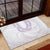 Aloha Lei Onaona Rubber Doormat Purple Hawaiian Tribal Pattern