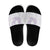 Aloha Lei Onaona Slide Sandals Purple Hawaiian Tribal Pattern - Polynesian Pride