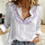 Aloha Lei Onaona Women Casual Shirt Purple Hawaiian Tribal Pattern