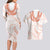 Aloha Lei Onaona Couples Matching Long Sleeve Bodycon Dress and Hawaiian Shirt Red Hawaiian Tribal Pattern