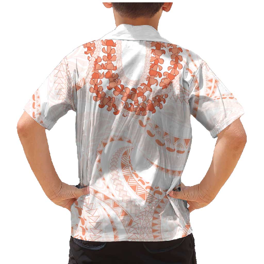 Aloha Lei Onaona Family Matching Mermaid Dress and Hawaiian Shirt Red Hawaiian Tribal Pattern