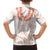 Aloha Lei Onaona Family Matching Off Shoulder Maxi Dress and Hawaiian Shirt Red Hawaiian Tribal Pattern