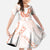 Aloha Lei Onaona Family Matching Short Sleeve Bodycon Dress and Hawaiian Shirt Red Hawaiian Tribal Pattern