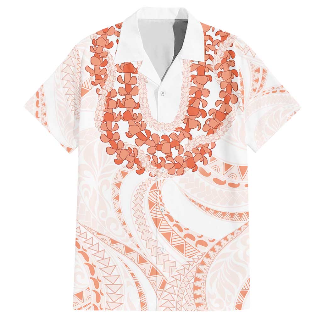 Aloha Lei Onaona Hawaiian Shirt Red Hawaiian Tribal Pattern