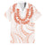Aloha Lei Onaona Hawaiian Shirt Red Hawaiian Tribal Pattern