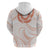 Aloha Lei Onaona Hoodie Red Hawaiian Tribal Pattern