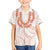 Aloha Lei Onaona Kid Hawaiian Shirt Red Hawaiian Tribal Pattern
