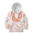 Aloha Lei Onaona Kid Hoodie Red Hawaiian Tribal Pattern