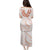 Aloha Lei Onaona Puletasi Red Hawaiian Tribal Pattern