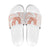 Aloha Lei Onaona Slide Sandals Red Hawaiian Tribal Pattern - Polynesian Pride